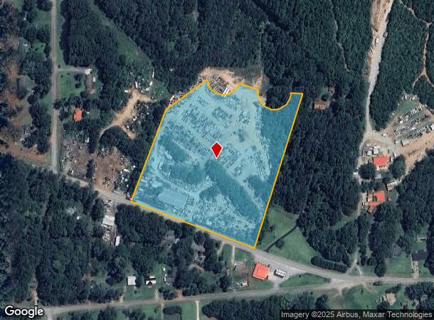  1523 High Falls Rd, Griffin, GA Parcel Map