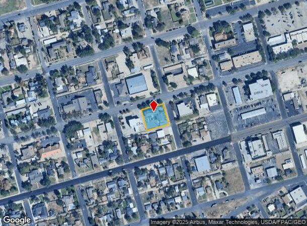  1101 W Wall St, Midland, TX Parcel Map