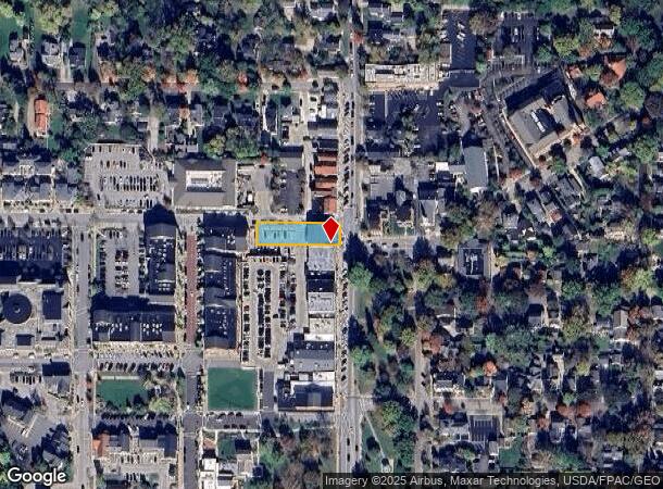 156 N Main St, Hudson, OH Parcel Map