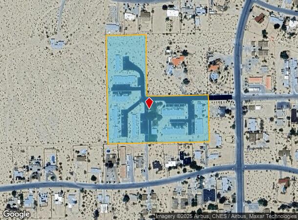  5862 Bagley Ave, Twentynine Palms, CA Parcel Map