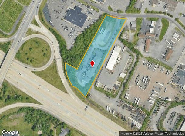 102 Monahan Ave, Dunmore, PA Parcel Map