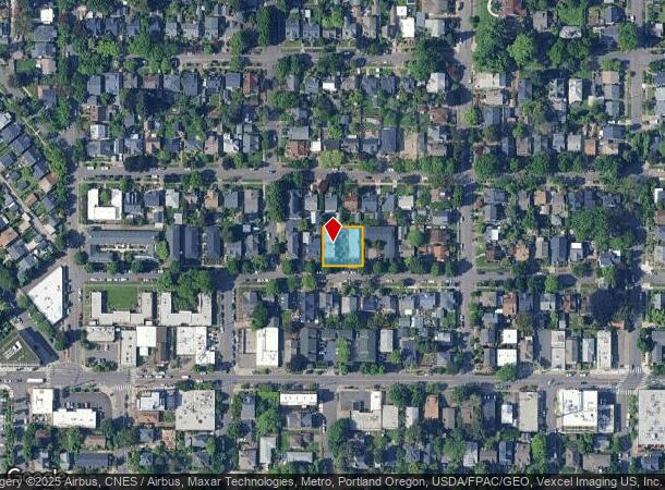  2251 Se Caruthers St, Portland, OR Parcel Map