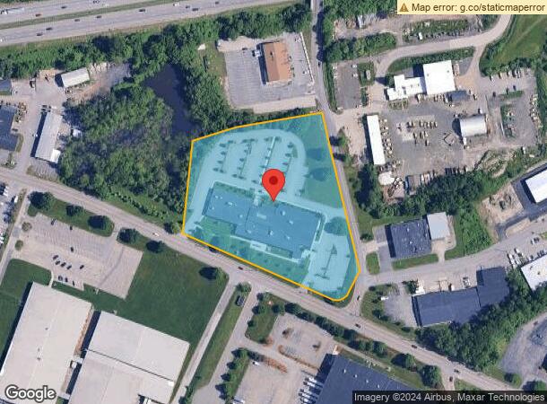  35 Millbury St, Auburn, MA Parcel Map