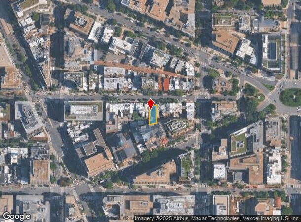  1726 N St Nw, Washington, DC Parcel Map