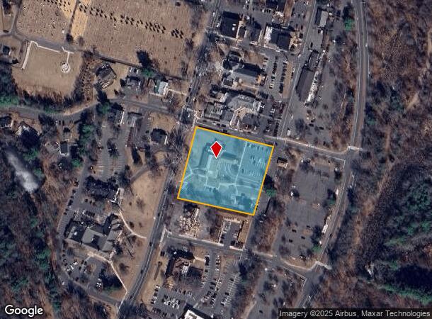 736 Hopmeadow St, Simsbury, CT Parcel Map