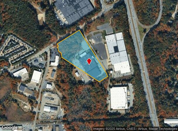  160 Dascomb Rd, Andover, MA Parcel Map