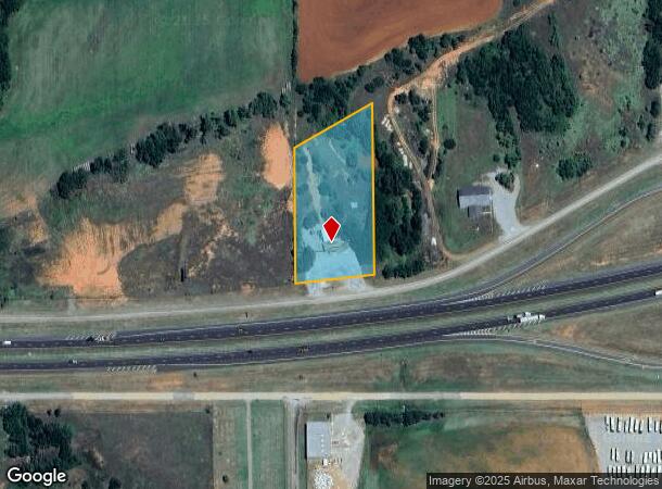 22203 N Frontage Rd, Clinton, OK Parcel Map