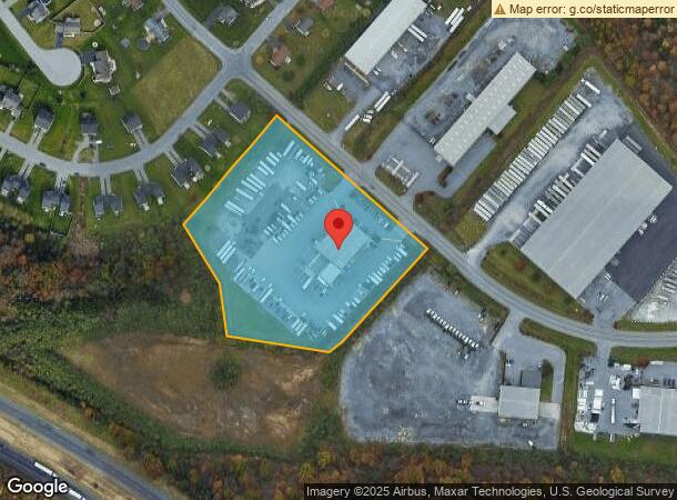  16017 Business Pkwy, Williamsport, MD Parcel Map