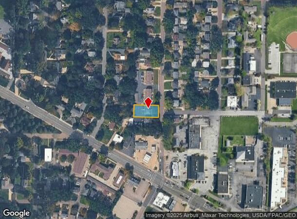  44 N Pershing Ave, Akron, OH Parcel Map