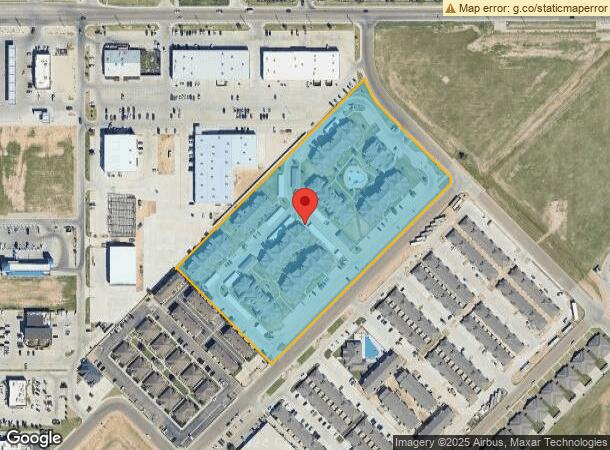  7010 Ironton Ave, Lubbock, TX Parcel Map