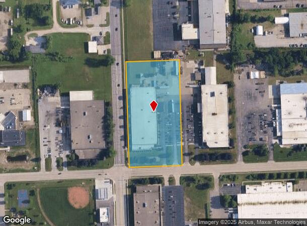  2347 Dove St, Port Huron, MI Parcel Map