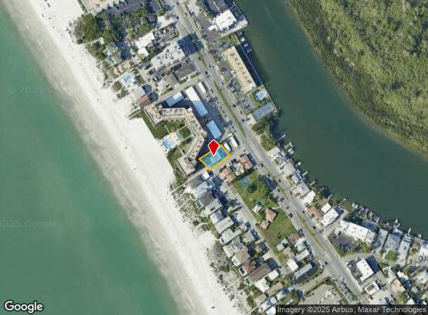  18301 Sunset Blvd, Redington Shores, FL Parcel Map
