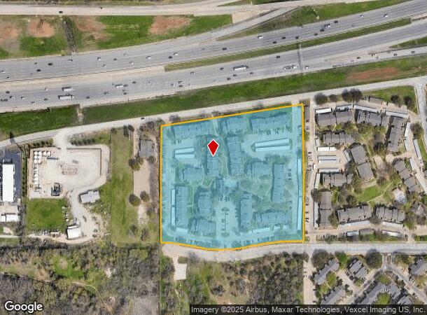  7001 Treepoint Dr, Arlington, TX Parcel Map