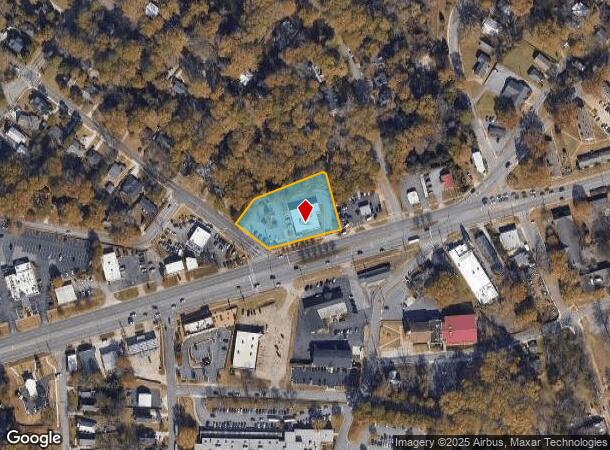  1880 W Broad St, Athens, GA Parcel Map