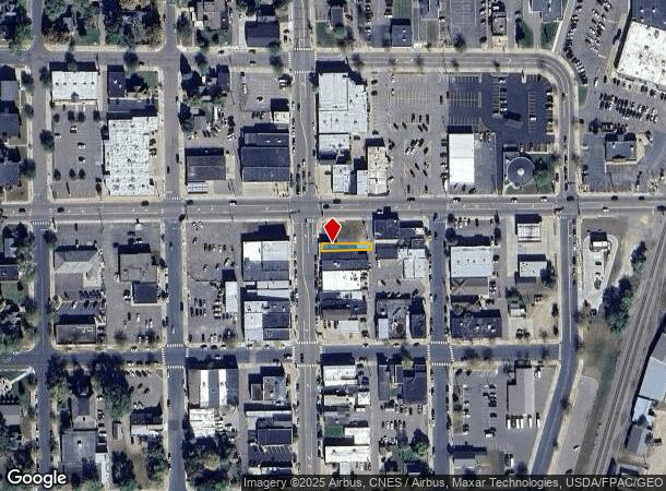  110 Main St S, Cambridge, MN Parcel Map