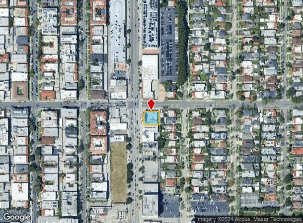  600 S La Brea Ave, Los Angeles, CA Parcel Map