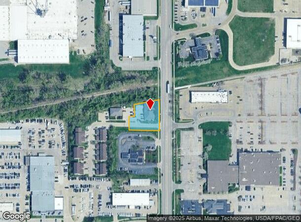 1520 Midland Ct Ne, Cedar Rapids, IA Parcel Map