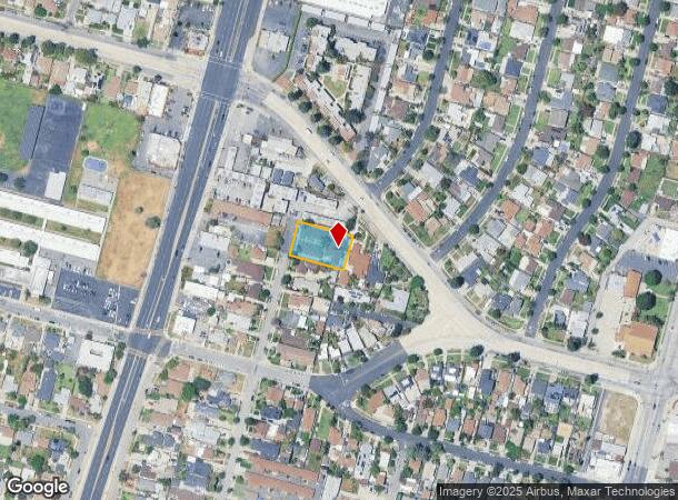 4632 Walnut Ave, Pico Rivera, CA Parcel Map