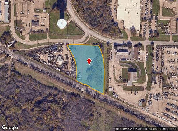  1350 Commerce St, Garland, TX Parcel Map