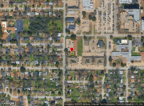 912 Wright St, Arlington, TX Parcel Map