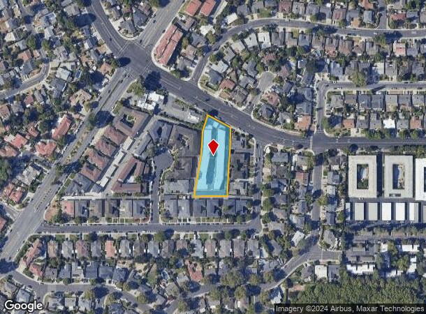  2770 Newhall St, Santa Clara, CA Parcel Map