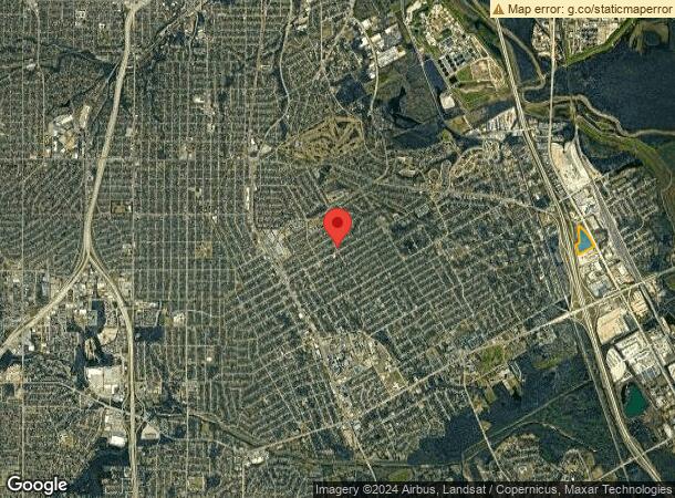  8001 S Central Expy, Dallas, TX Parcel Map