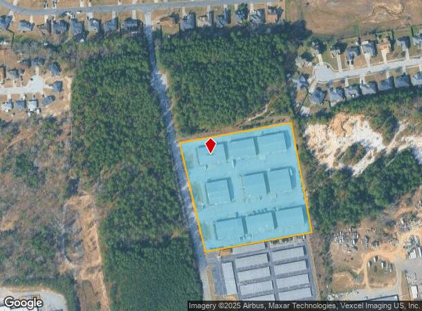 3105 Spring Grove Dr, Augusta, GA Parcel Map