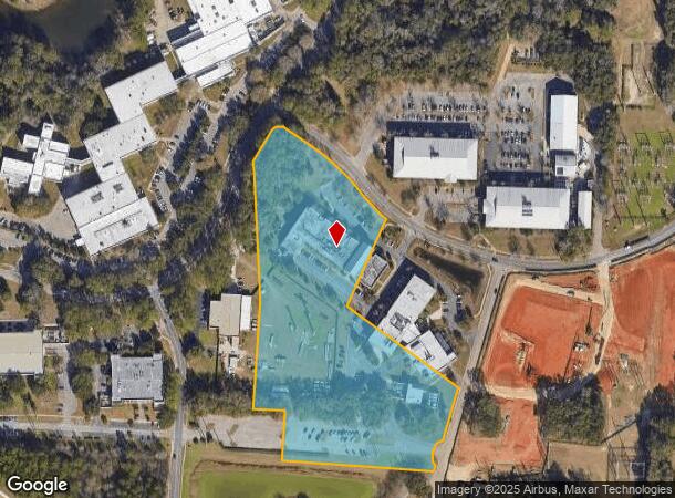  2005 Levy Ave, Tallahassee, FL Parcel Map