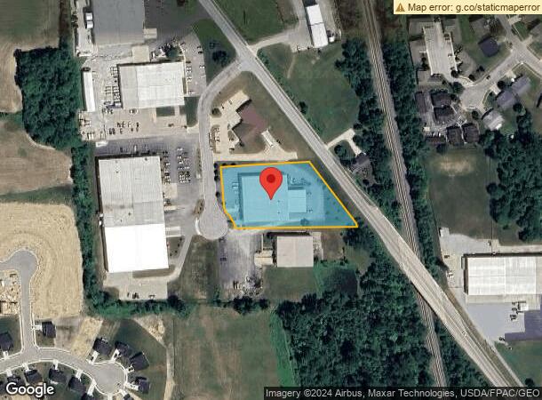  2040 Commerce Dr, Sidney, OH Parcel Map