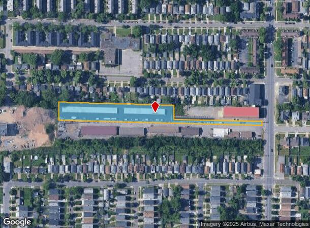 540 Colvin Ave, Buffalo, NY Parcel Map