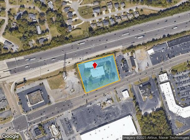  7417 Kingston Pike, Knoxville, TN Parcel Map