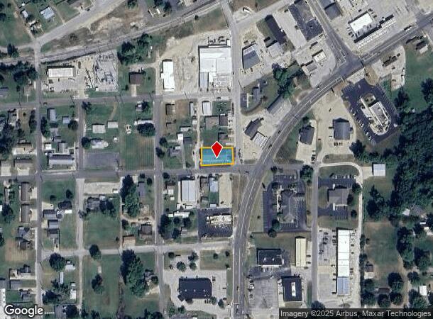  104 Sw 2Nd St, Loogootee, IN Parcel Map