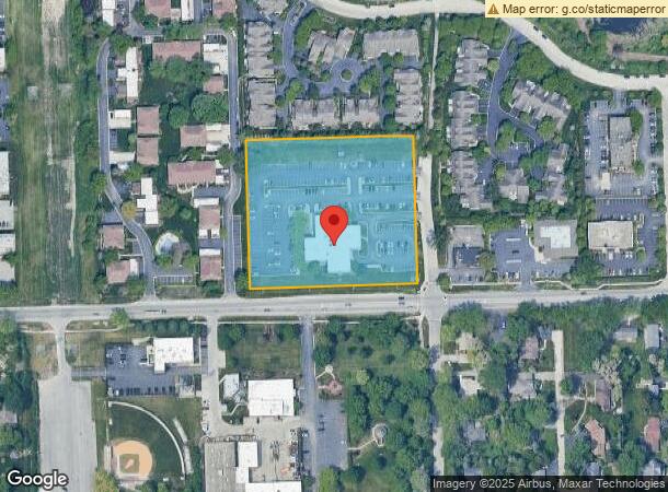  7600 W College Dr, Palos Heights, IL Parcel Map