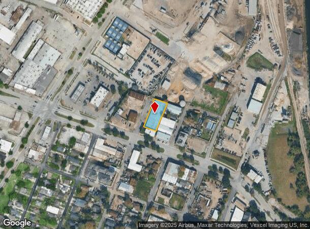  517 N Bryan St, Houston, TX Parcel Map
