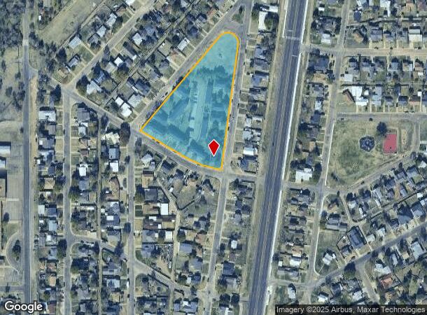  1401 Boyd St, Borger, TX Parcel Map