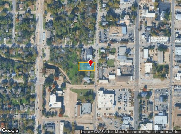 513 Bolivar St, Denton, TX Parcel Map