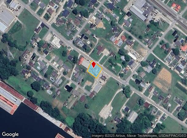 1004 4Th St E, South Point, OH Parcel Map