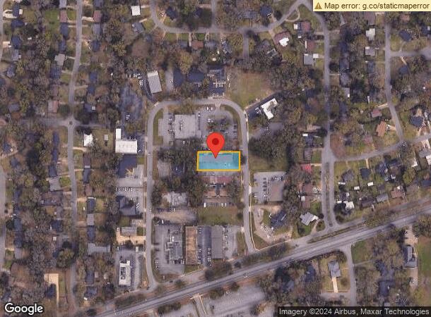  712 Oak Circle Dr E, Mobile, AL Parcel Map