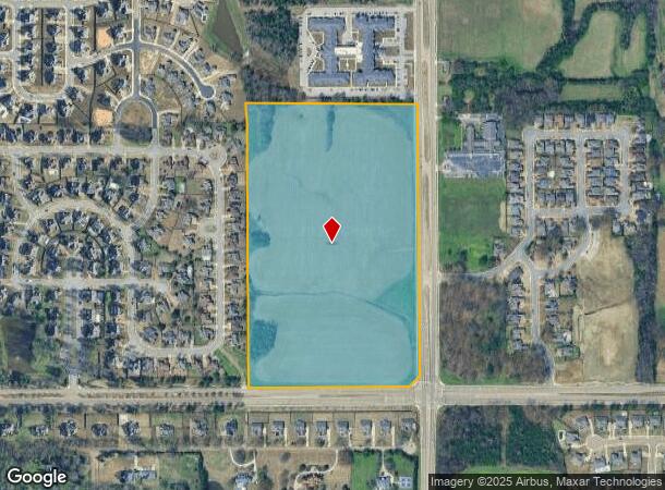  Shelby Dr, Collierville, TN Parcel Map