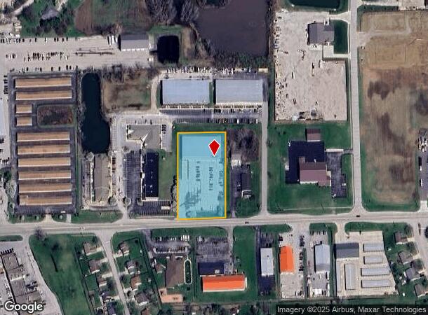  580 Tracy Rd, Whiteland, IN Parcel Map