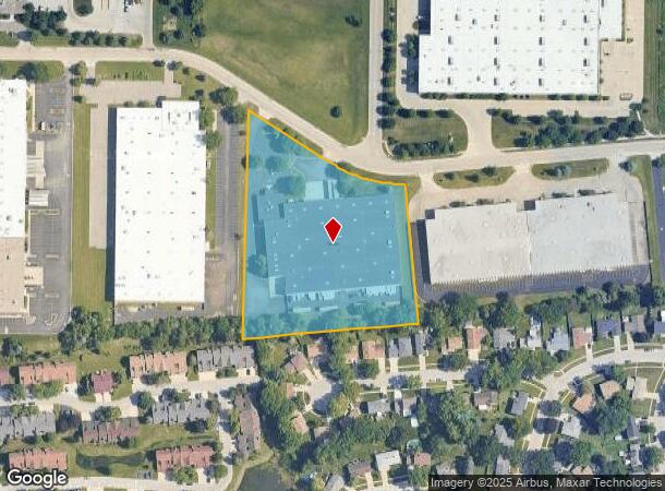  1765 Holmes Rd, Elgin, IL Parcel Map