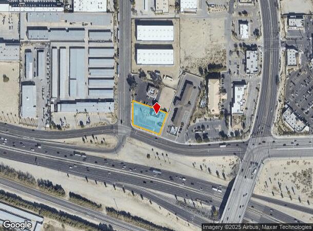 39500 Berkey Dr, Palm Desert, CA Parcel Map