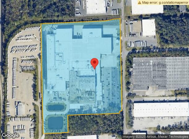  1100 Ellis Rd N, Jacksonville, FL Parcel Map