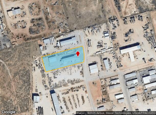  1122 Walther Rd, Odessa, TX Parcel Map