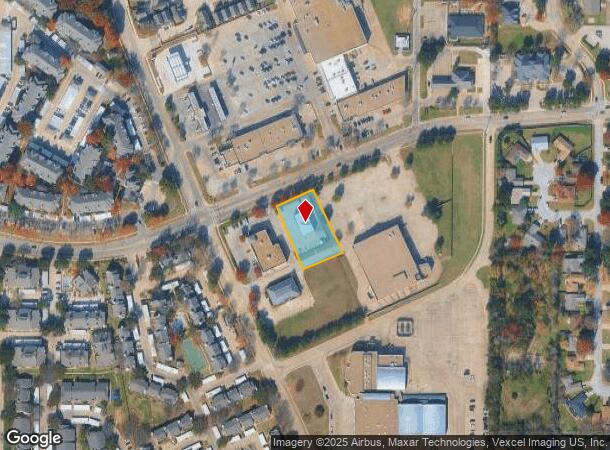 1820 Brown Blvd, Arlington, TX Parcel Map