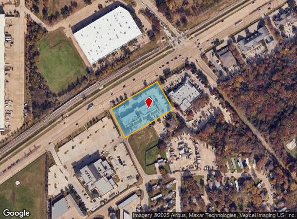 2637 Ira E Woods Ave, Grapevine, TX Parcel Map