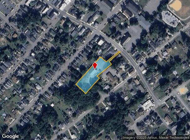  395 Lane St, Jessup, PA Parcel Map