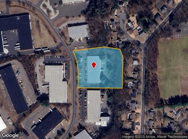  249 Progress Dr, Manchester, CT Parcel Map