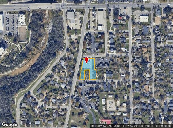  706 W 14Th St, Georgetown, TX Parcel Map