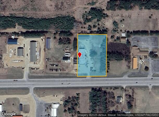  807 1St St W, Park Rapids, MN Parcel Map